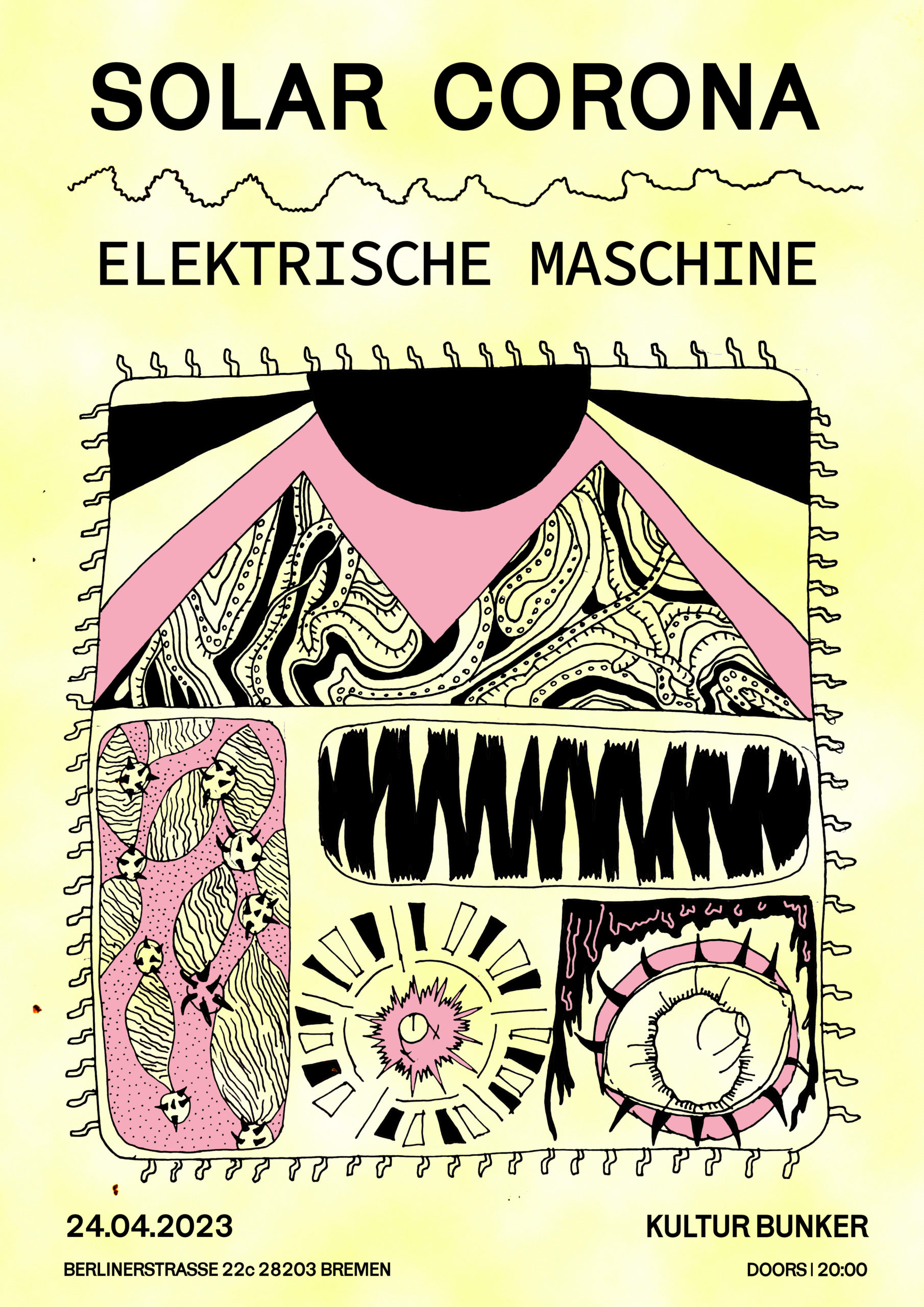 24.04.2023    SOLAR CORONA ELEKTRISCHE MASCHINE