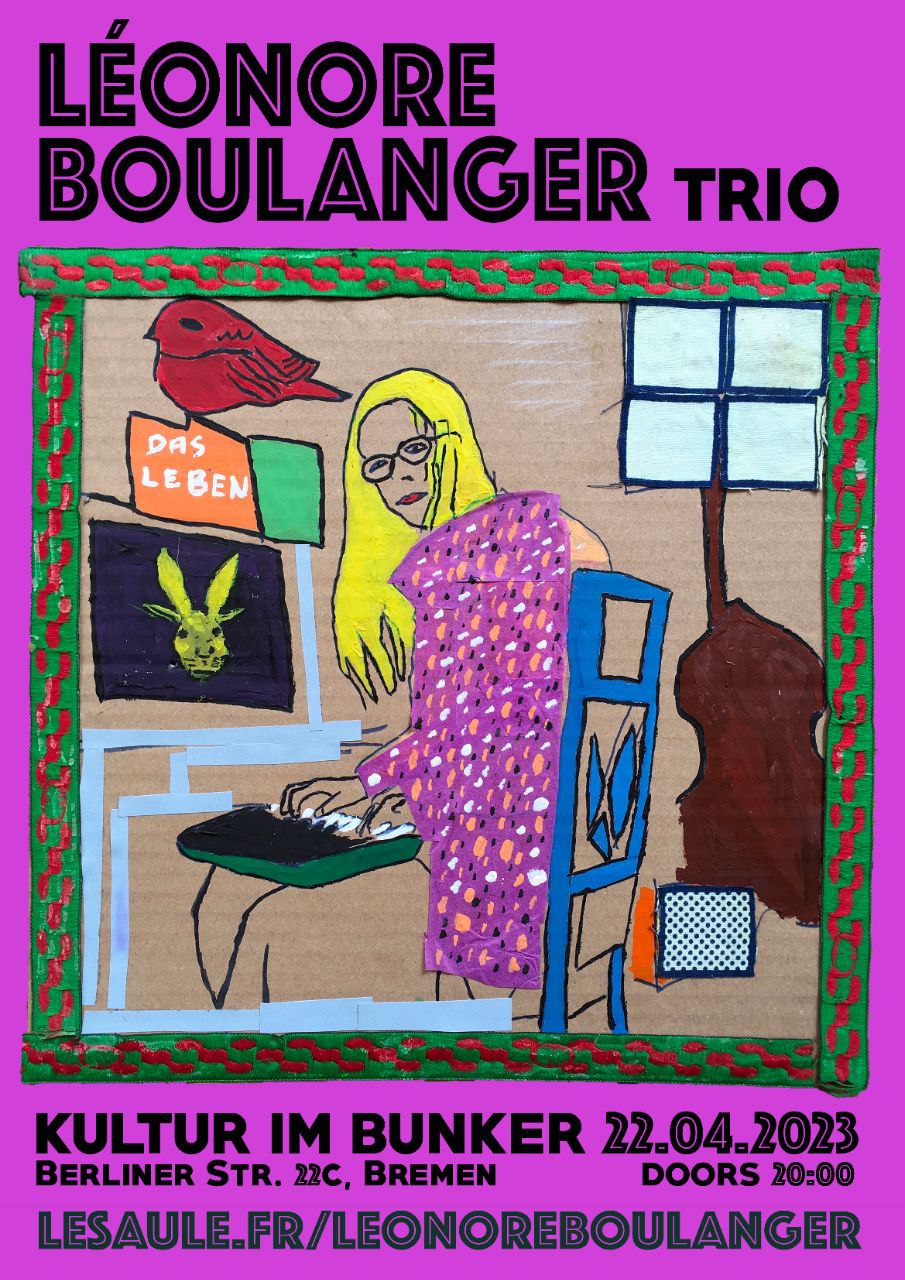 22.04.2023  LÉONORE BOULANGER TRIO