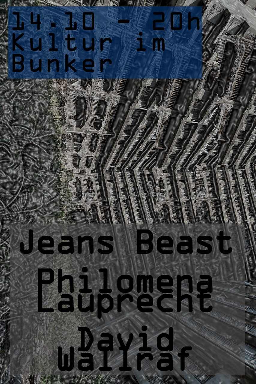 15.10.2023JEANS BEAST + PHILOMENA LAUPRECHT + DAVID WALLRAF