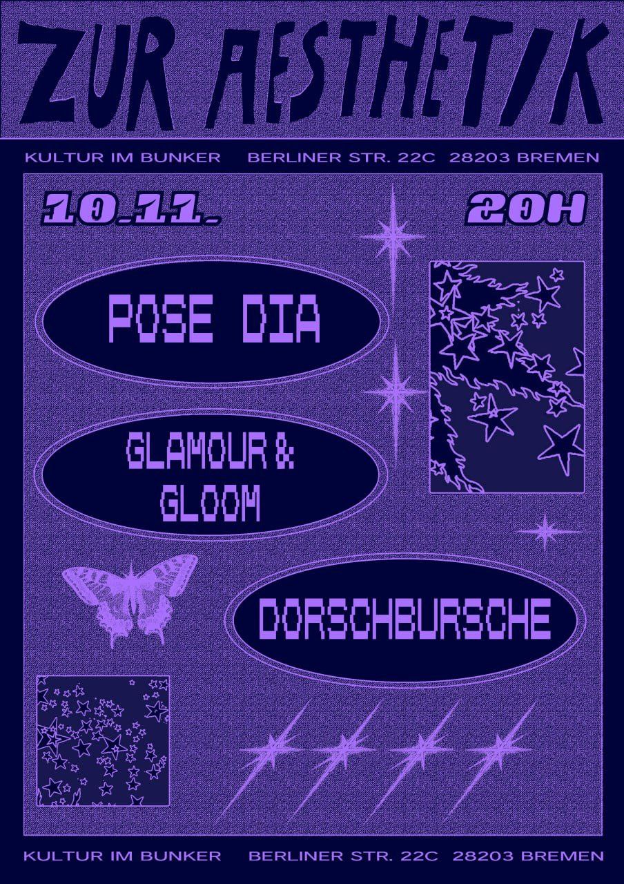 10.11.2023POSE DIA + GLAMOUR & GLOOM + DORSCHBURSCHE