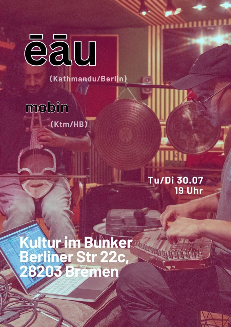 Mobin Rind Jaz 20.07.24ēāu & mobin – Kultur im Bunker