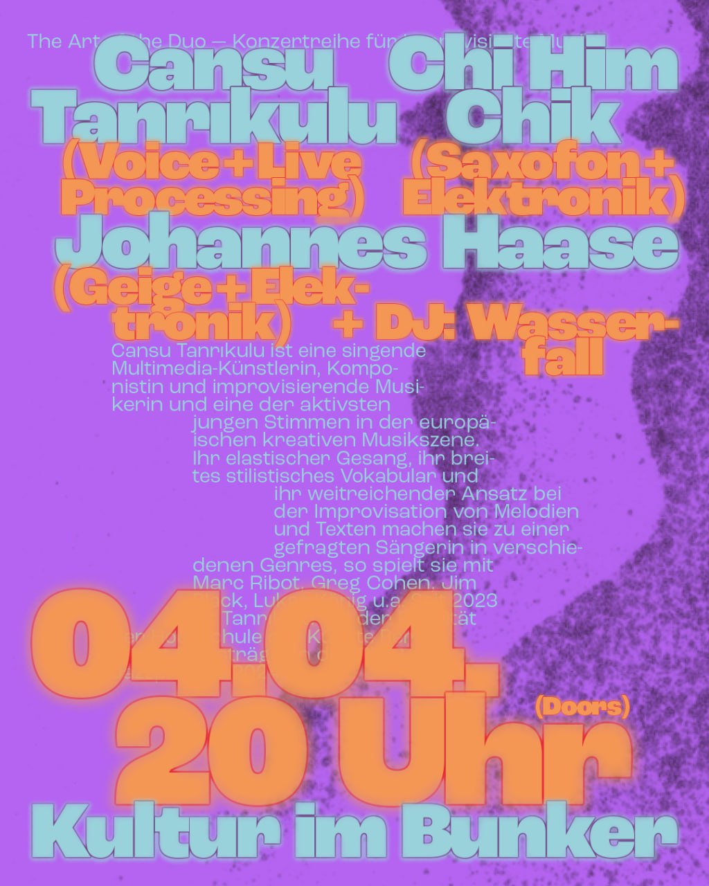 04.04.2025  The Art of the Duo: Cansu Tanrıkulu / Chi Him Chik / Johannes Haase