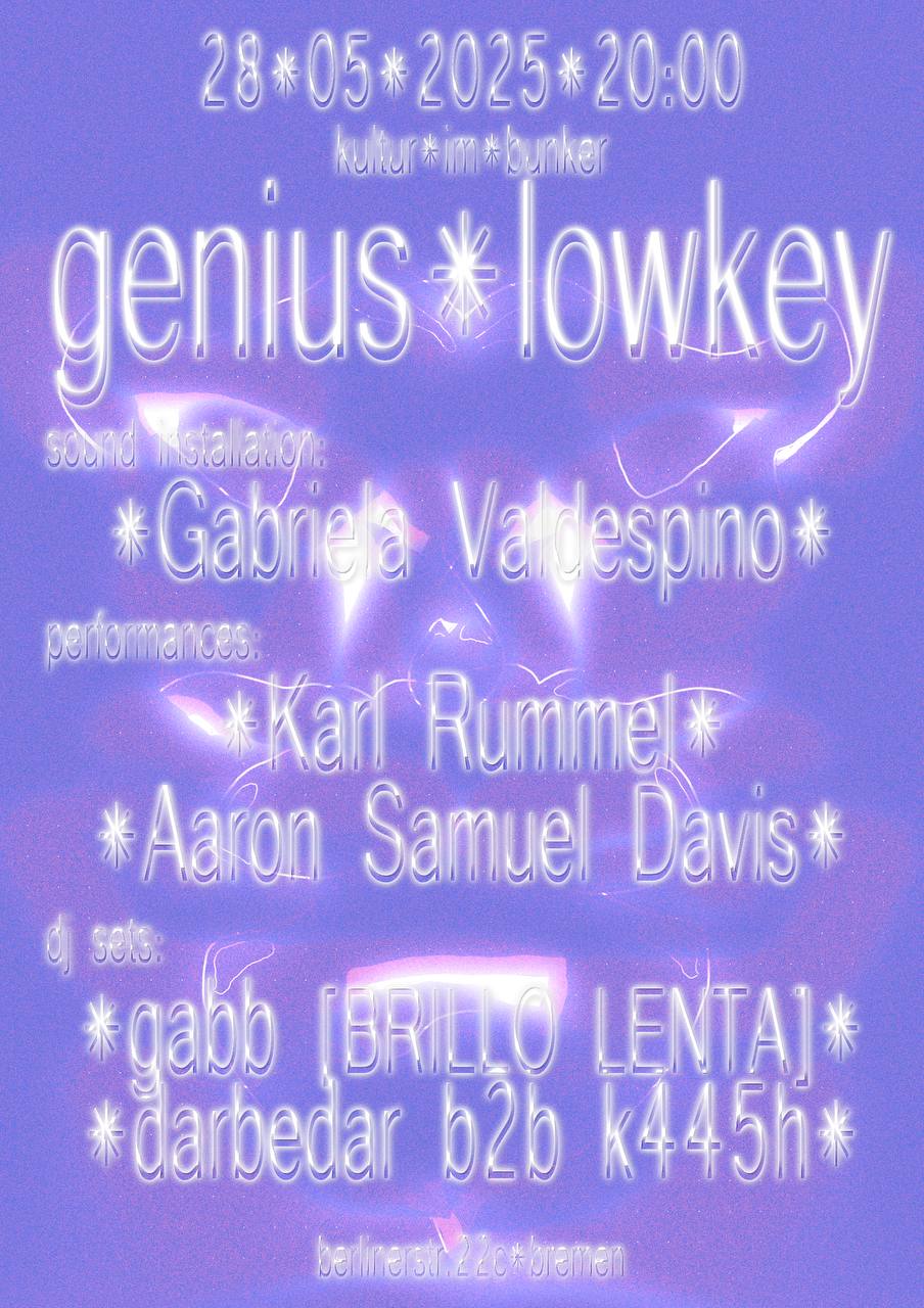 28.05.2025Genius Lowkey Barabend