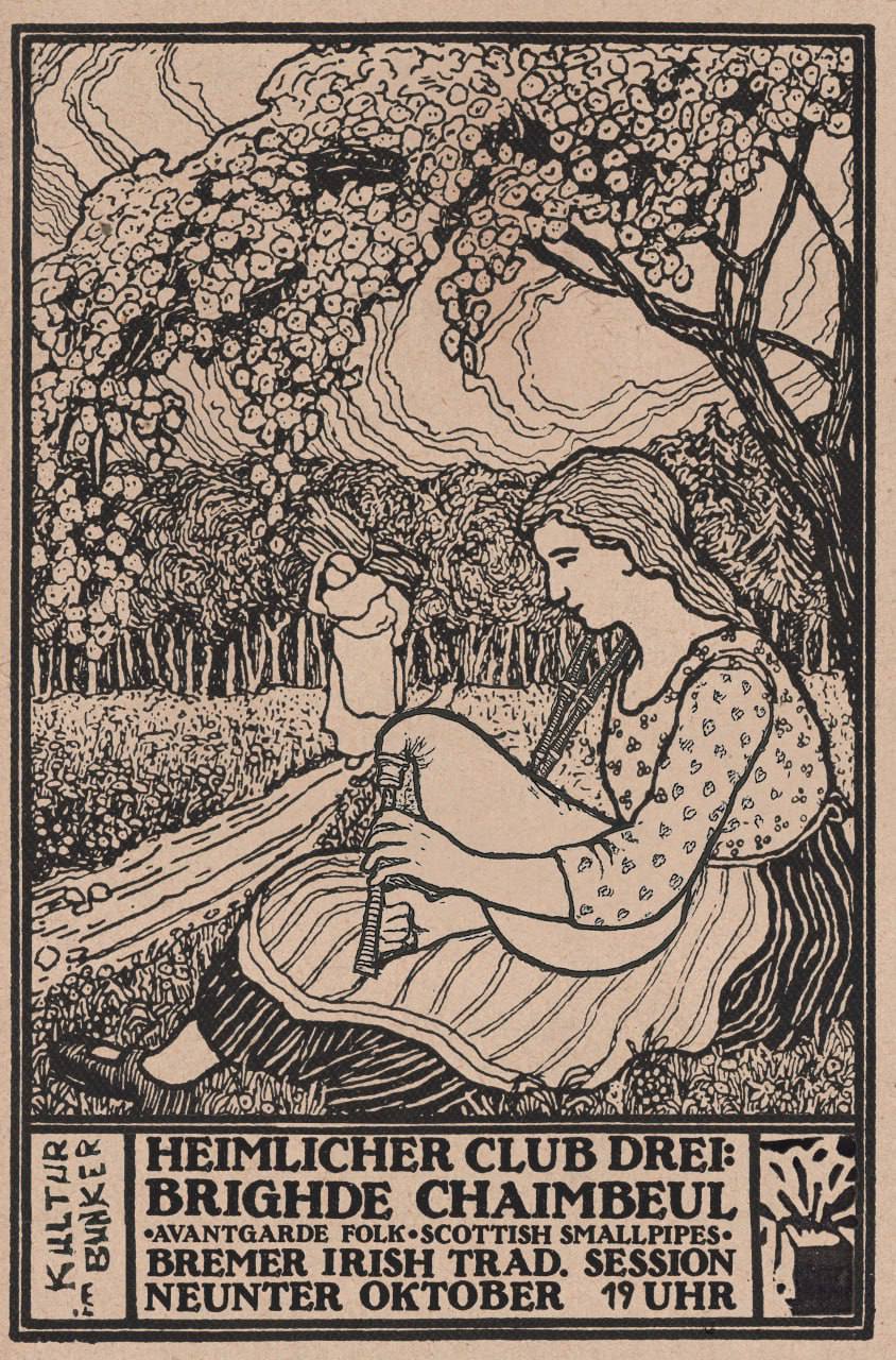 09.10.2025Heimlicher Club: Brìghde Chaimbeul + Bremer irish Trad. Session