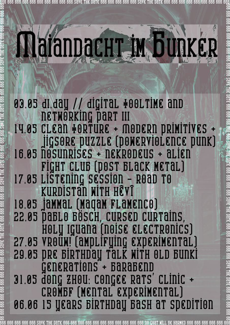 01.05.2026May in Bunker