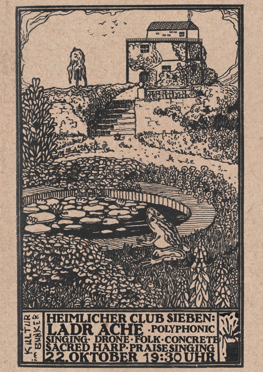 22.10.2026
ladr ache (BEL) + Sacred Harp Bremen